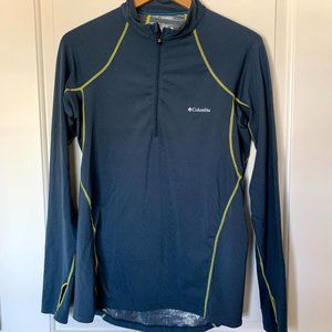 Columbia mid-layer 1/4 zip, size large